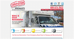 Desktop Screenshot of disasterspecialists.com